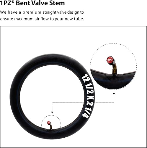 Miniatura 6 de 1PZ Tubo interior T18-X02 de 12.5 x 2.25 para bolsillo de afeitar Mod Bella Chrissy Hannah Montana Scooters Eléctricos Razor MX125 Dirt Rocket 12 12