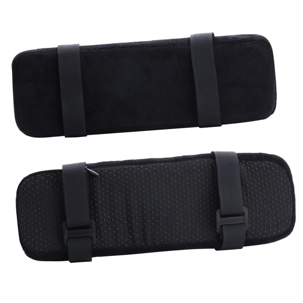 Lurrose 2 Paires D'Oreillers De Coude en Éponge À Mémoire De Forme Coussinets D'Accoudoir Confortables Coussinets D'Accoudoir De Chaise De Bureau Coussinets D'Accoudoir Ergonomiques