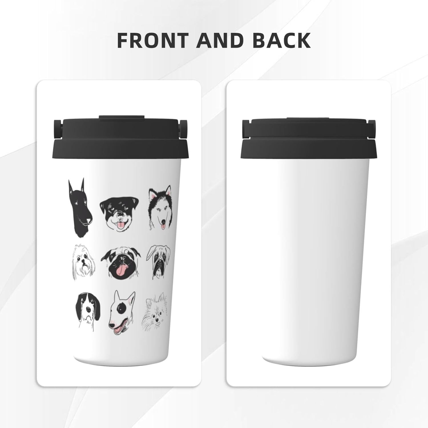 パグ 犬柄 黒色 車用コップ 水筒 White-パグ 犬柄 黒色 ステンレス製ストロー 車用タンブラー ステンレス 大容量 真空断熱  フレンチブルドッグ 犬柄 水筒 マグボトル おしゃれ軽量直飲みウォーターボトル Sus304食品グレードステンレス製フタ付きコーラ缶 楽天市場】犬  ... タンブラー 犬顔 コーヒーカップ 蓋付き マグカップ 水筒 ステンレス製 コンビニカップ 保温保冷 真空断熱 大容量 直飲み 車載カ