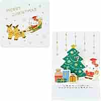 はろきてぃNo.341♡サンタ♡ノーム♡クリスマスカード