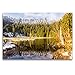 Produktbild Premium Textil-Leinwand 120 x 80 cm Quer-Format Huzenbacher See | Wandbild, HD-Bild auf Keilrahmen, Fertigbild auf hochwertigem Vlies, Leinwanddruck von Heike Butschkus