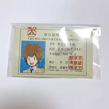 リボTコレクション2012　握手会　握手券　沢田綱吉 リボーン チケットカード Amazon.co.jp: 家庭教師ヒットマンREBORN 沢田綱吉 身分証明書