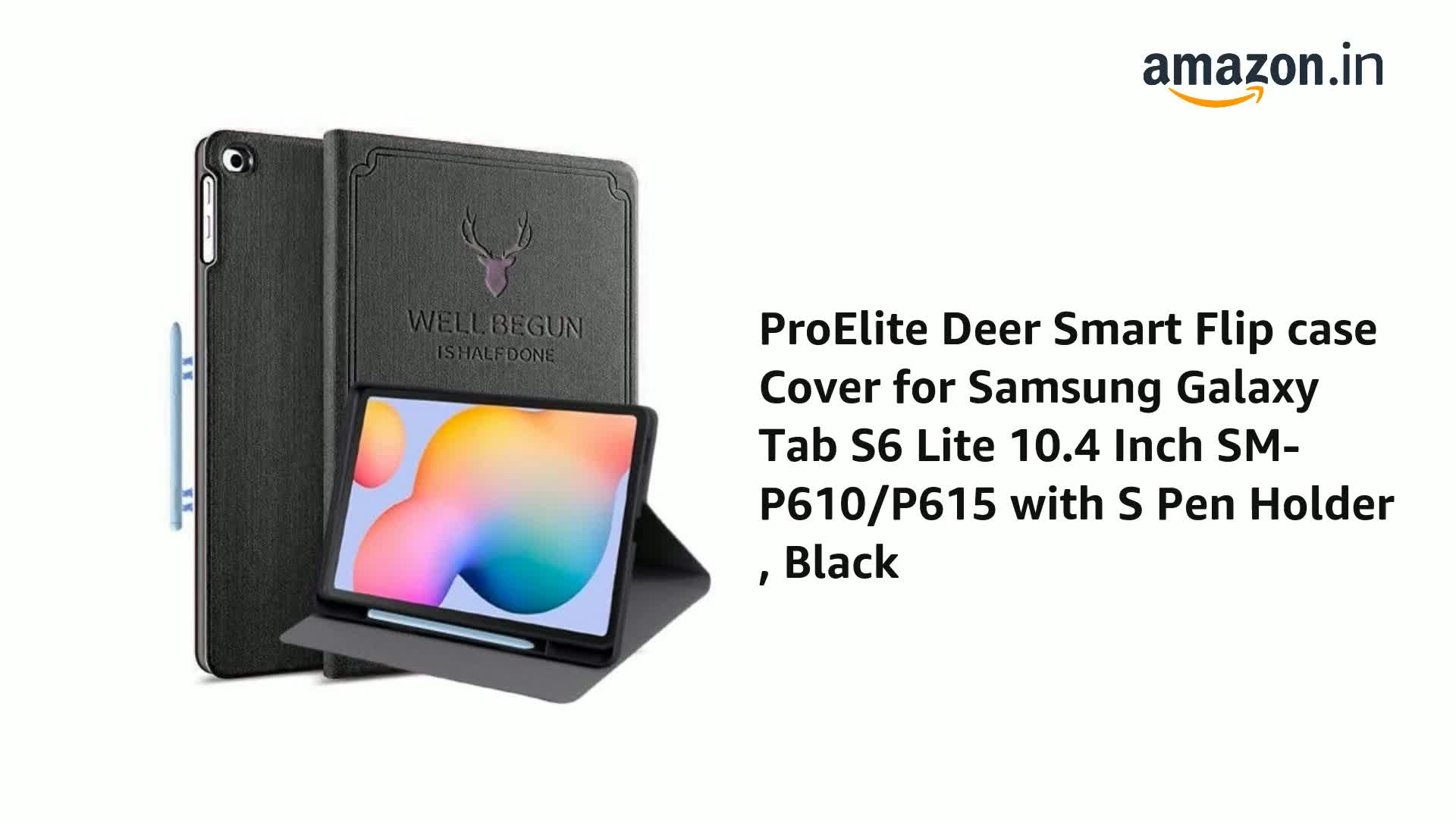 ProElite Cover for Galaxy Tab S6 Lite 2024, Deer Multi Angle Case ProElite Cover for Galaxy Tab S6 Lite 2024, Deer Multi Angle Case
