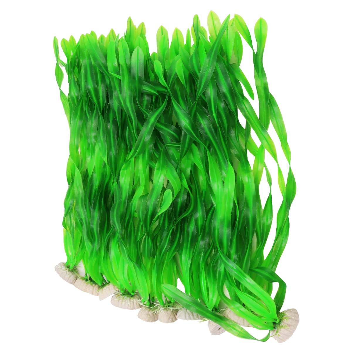 WANGCL Paquete de 10 plantas de acuario, decoración de acuario artificial para todos los peces y mascotas