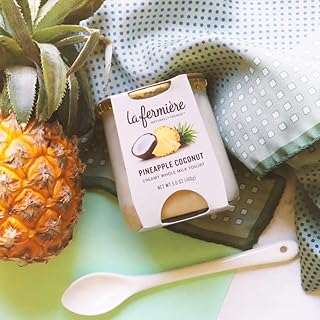 LA FERMIÈRE Pineapple Coconut Yogurt (Pack of 6)