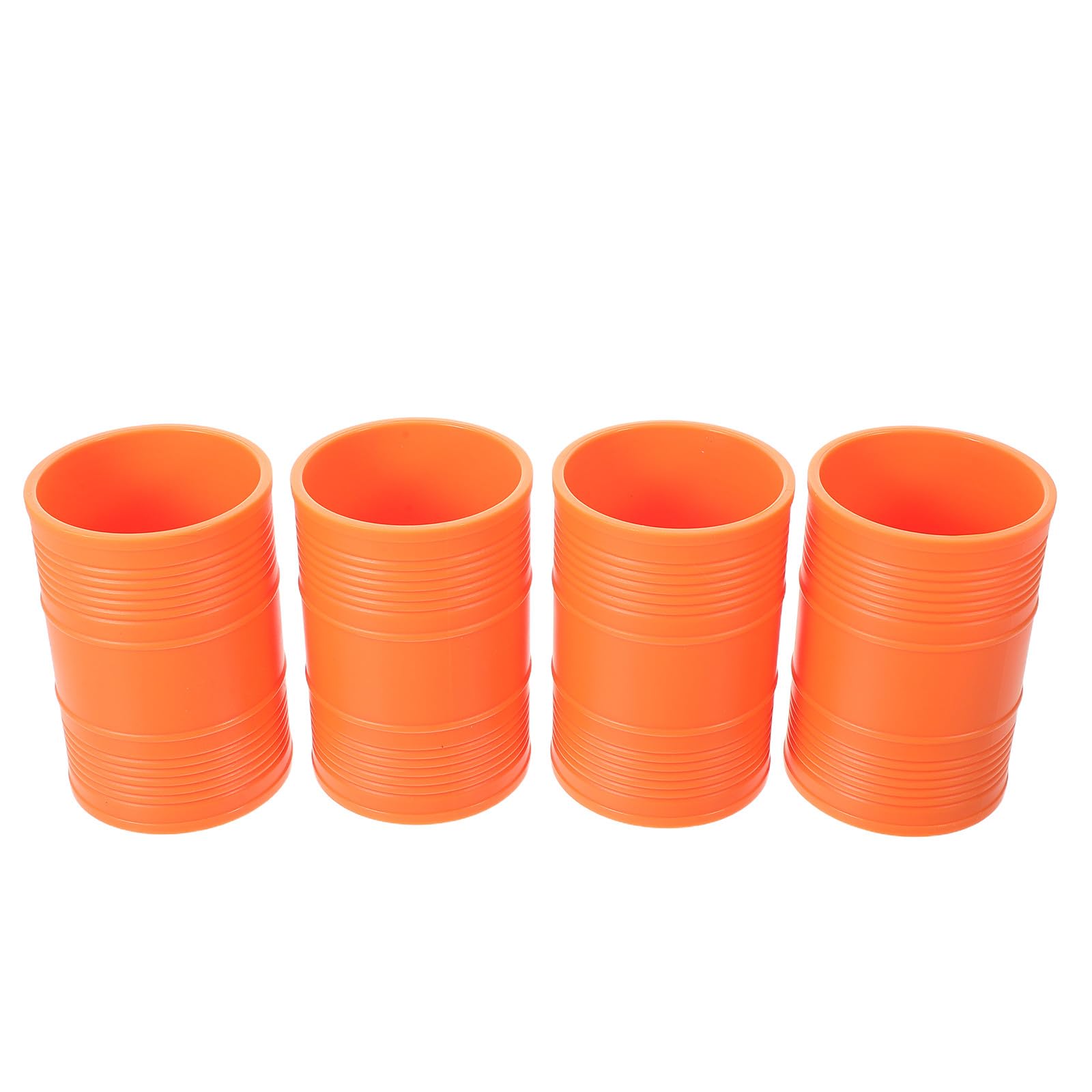 Yardwe Pack Würfelbecher aus Kunststoff in Fassform für Brettspiele