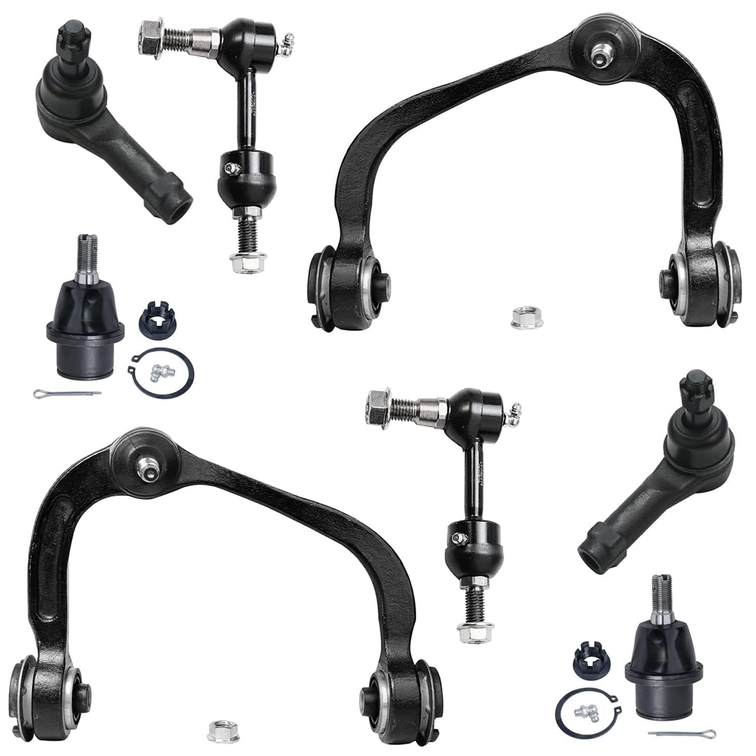 Detroit Axle - 2WD Front End 8pc Suspension Kit for 2004 2005 Ford F-150