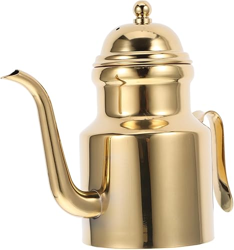 YARNOW Olla de aceite de acero inoxidable Separador de grasa Hervidor de agua Jarra de grasa Contenedor de aceite de cocina Contenedor de aceite de