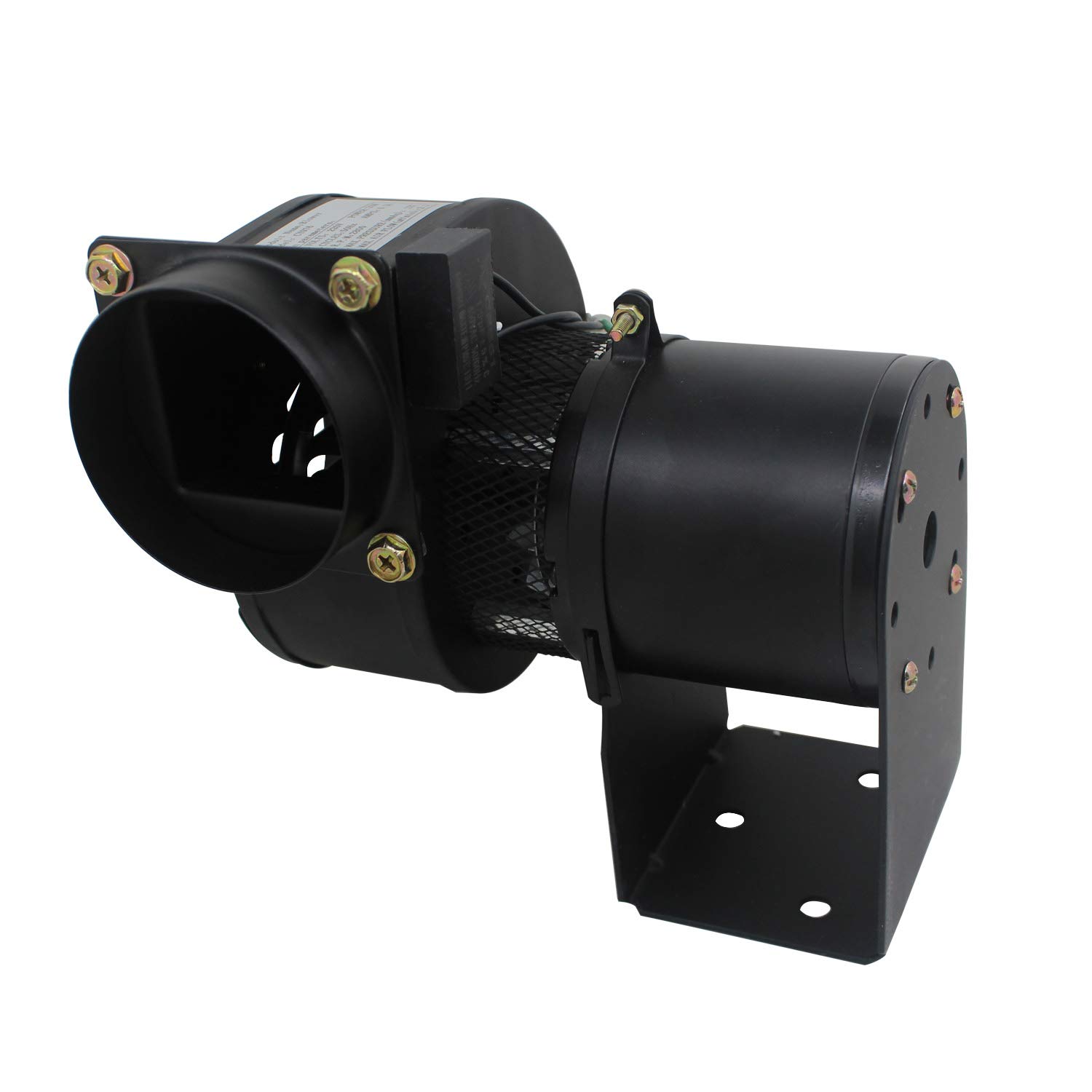 Ventilador centrifugo 220v motor extractor caldera radial max.200℃ ventilador estufa pellets industrial 25w 45w 50w (25W)