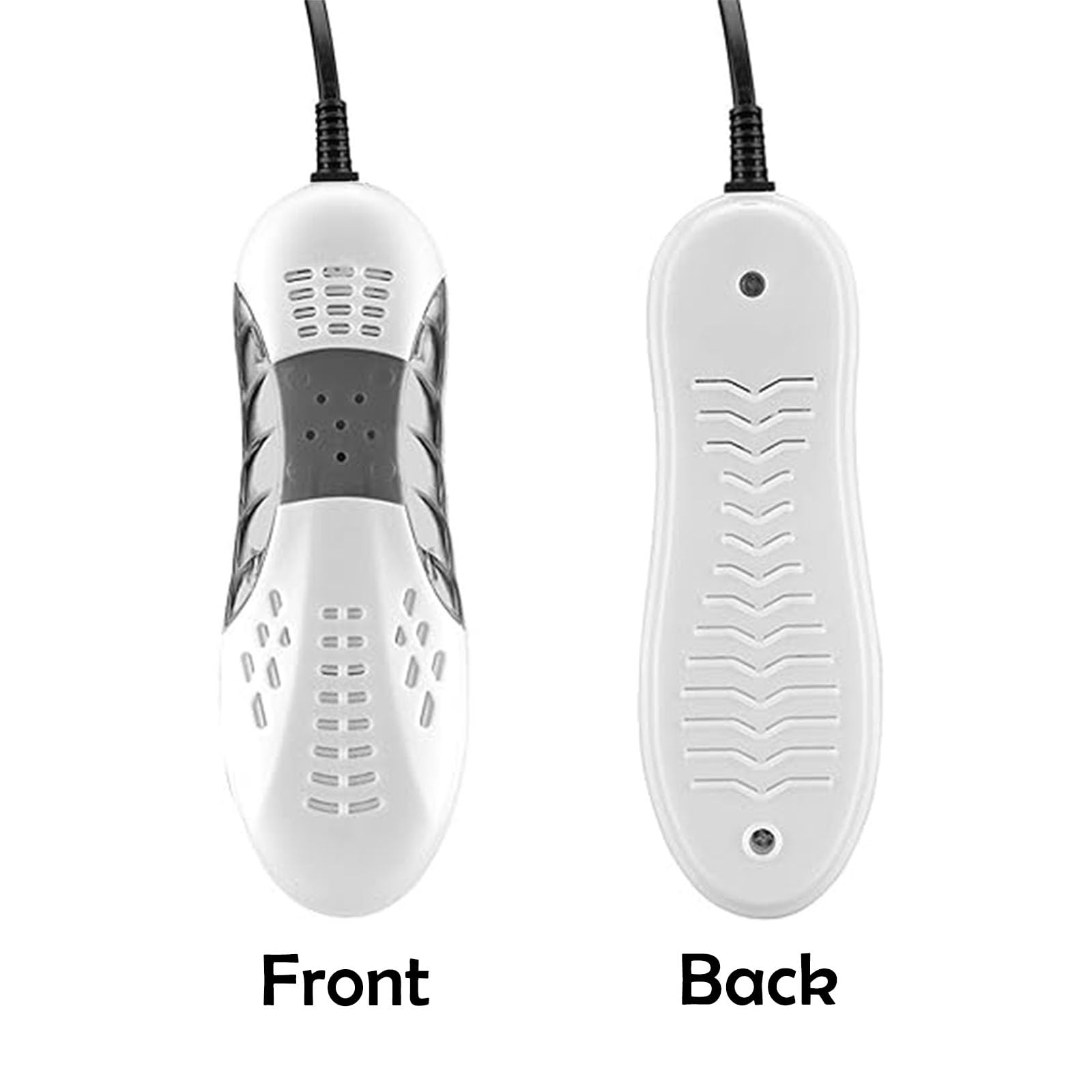 Sèche-Chaussures Électrique Portable Blanc - Déshumidificateur & Réchauffeur 20W