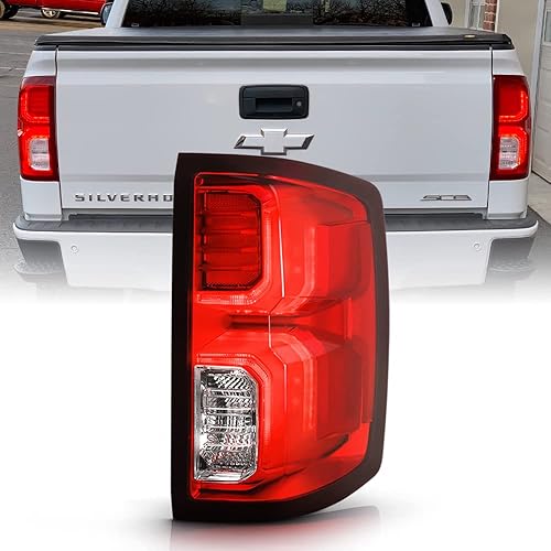 Miniatura 1 de KEEKPO - Para Chevy Silverado 1500 High Country 2016-2018 | LTZ Factory LED Tipo Luz trasera Lámpara de freno Lado derecho del pasajero