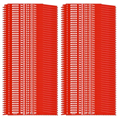 100 Pack 9 Inch 8/14TPI Reciprocating Saw Blades for Diablo Sawzall Blades