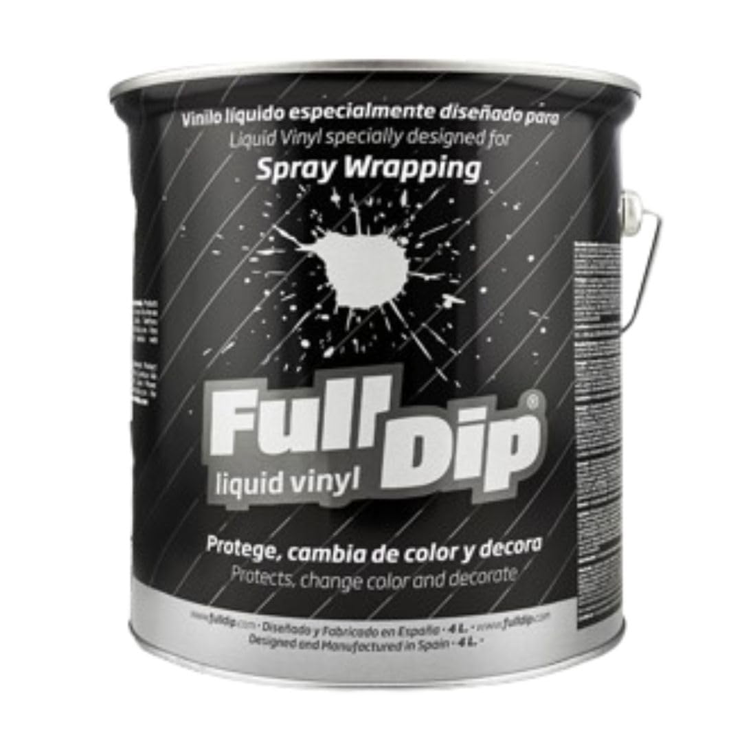 Vernice Spray Removibile FULL DIP - 4 Lattine Da 400ml Nero Opaco - Foto 8