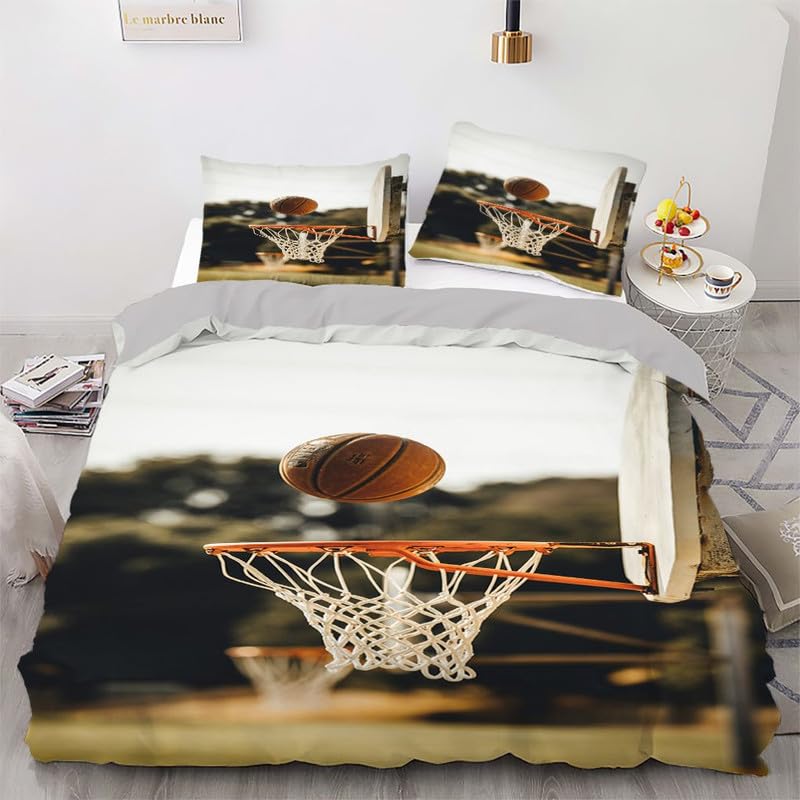 Housse de couette 220x240 basket-ball comme idée cadeau d'anniversaire adulte