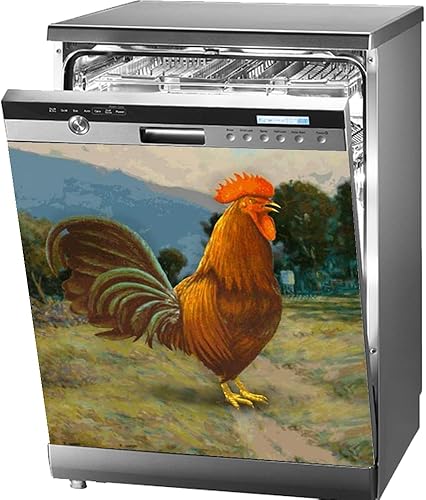 Miniatura 7 de Chef Oui - Funda magnética para lavavajillas y decoración de cocina, calcomanía reutilizable para panel frontal, cubierta magnética decorativa para