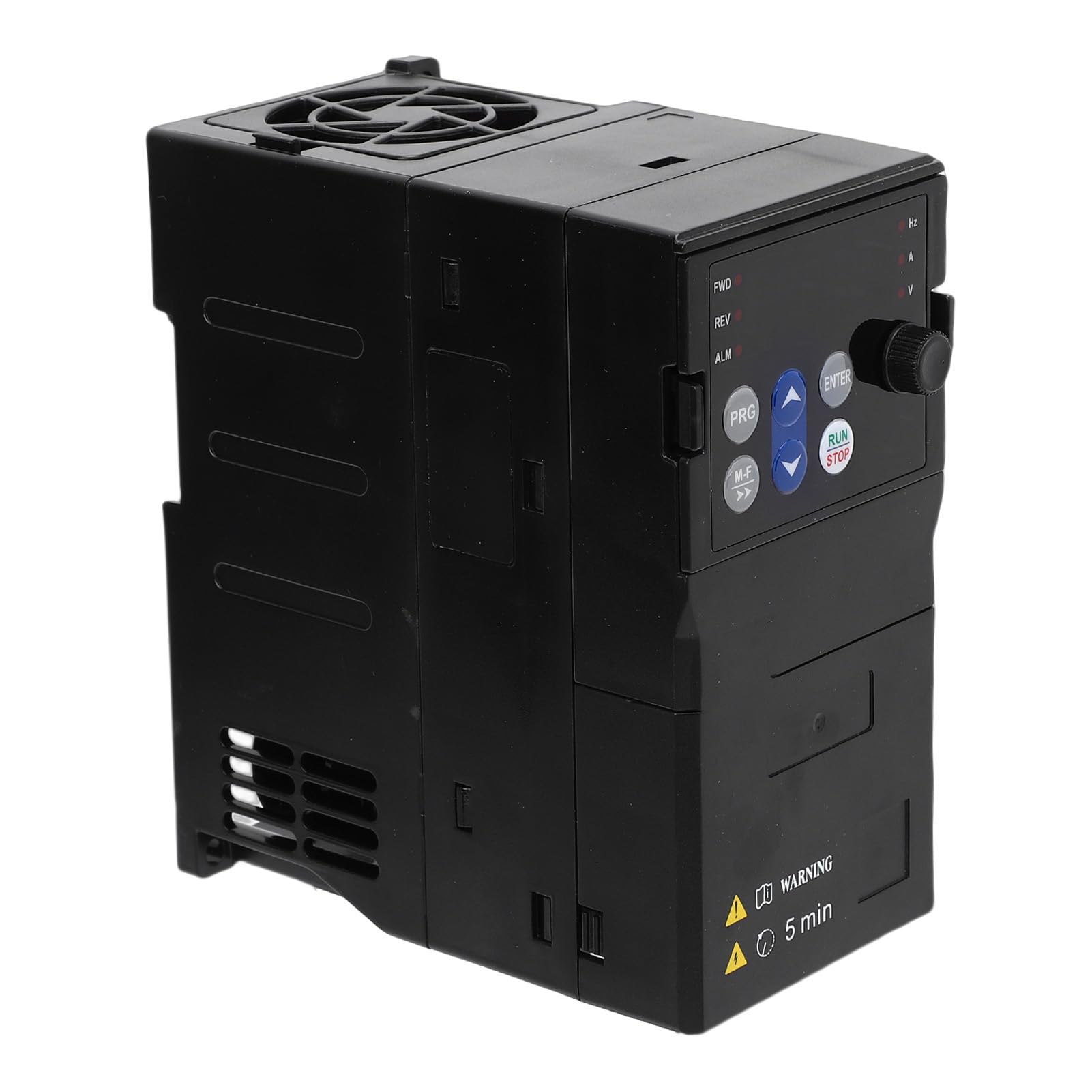Generic Mini Convertitore di Frequenza Compatto per Motore da 1,5 KW, Protezione da Sovracorrente, Pannello di Controllo Intuitivo per Officine Domestiche