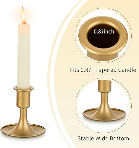 Miniatura 8 de Romadedi Portavelas de huracán dorados, cilindros altos de vidrio transparente para centros de mesa de boda, decoración de fiesta, cumpleaños,