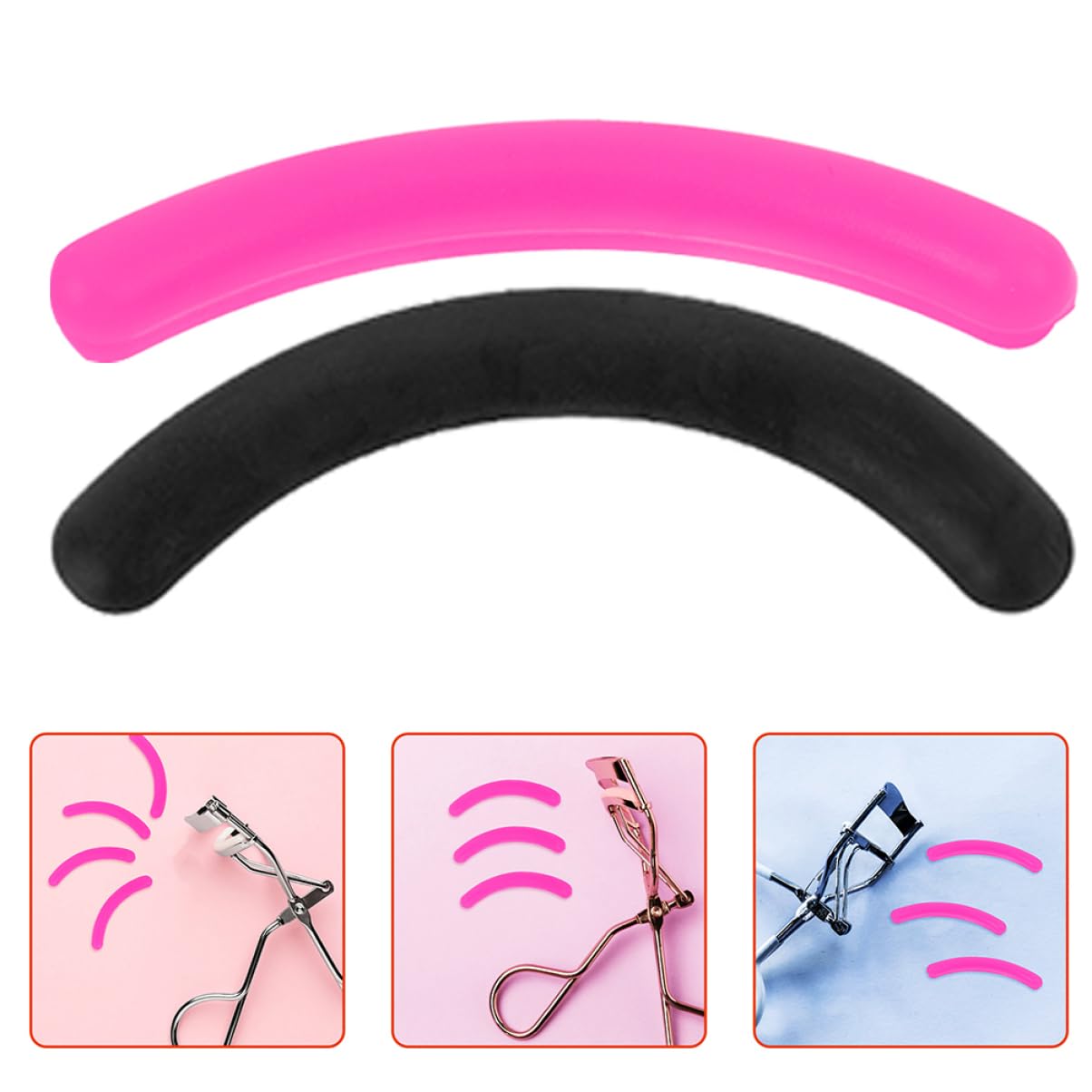 Beavorty Lot De 5 Recharges De Recourbe- En Silicone 2 Boîtes De 5
