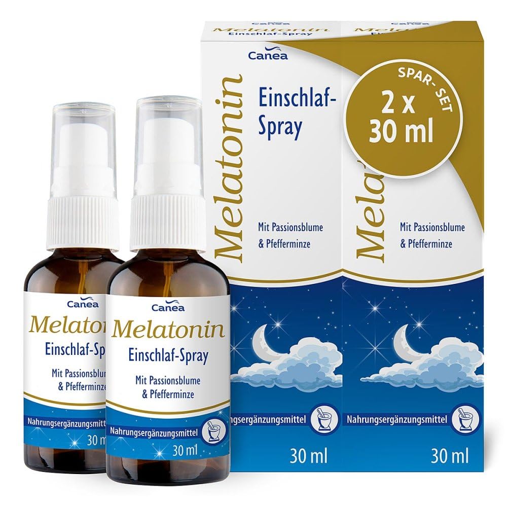 Melatonin Einschlafspray Spar-Set 2X30 ml
