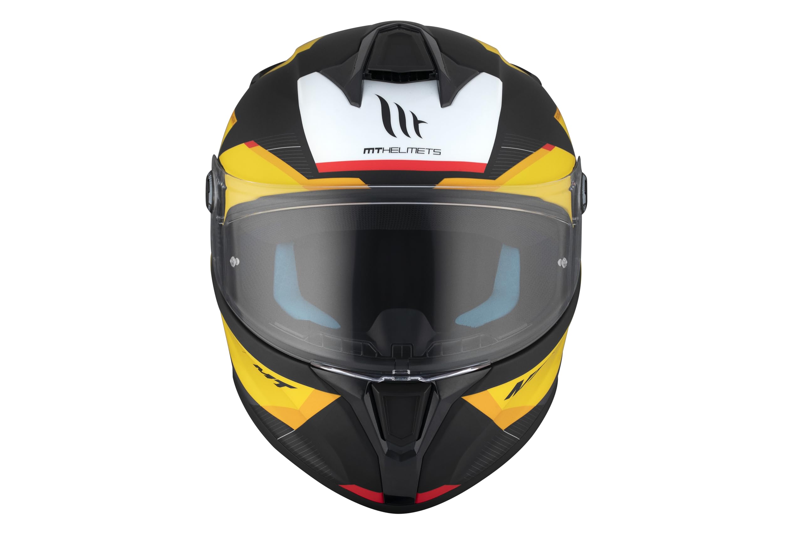 MT HELMETS Targo S – Casco Moto Integral con Visor Solar Full Vision, Pantalla Compatible con Pinlock, Interior Lavable y Cierre Micrométrico | Calota HIRP | Homologado ECE 22.06 & DOT