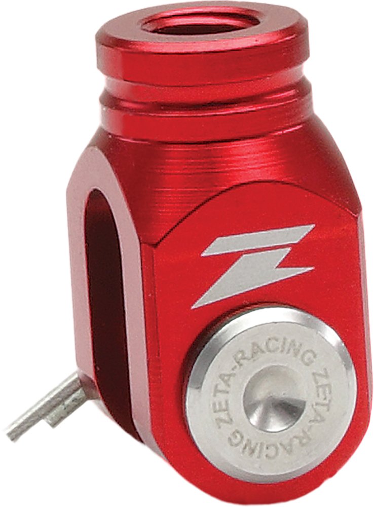 Amazon.com: Zeta Anodized Aluminum RED Rear Brake Clevis KX 80/85