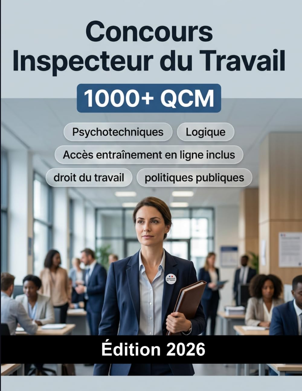 Concours Inspecteur du Travail 2026: Ministère du Travail : QCM, droit du travail, politiques publiques, note de synthèse et entretien oral
