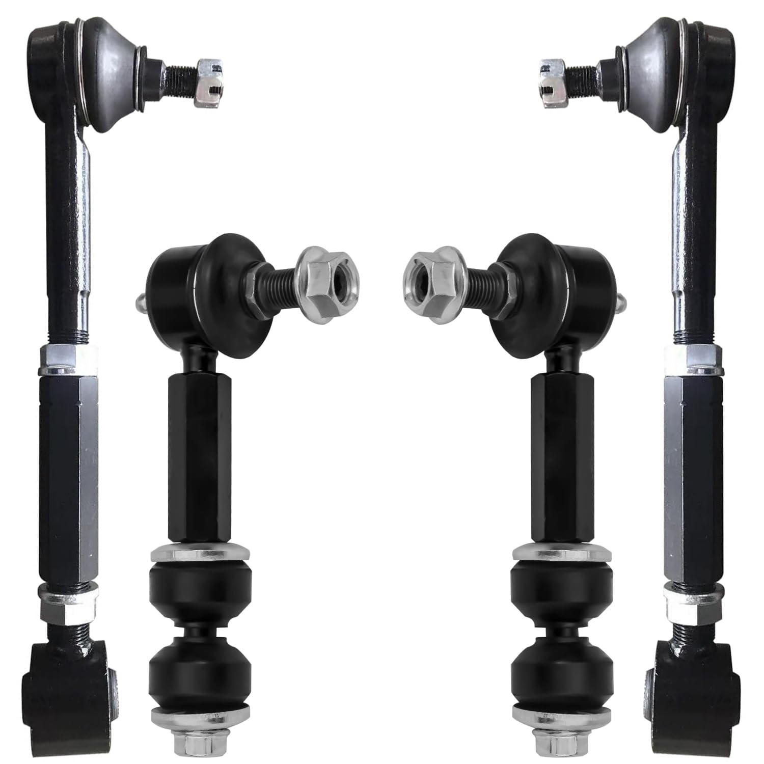 Detroit Axle - 4pc Rear Control Arms Kit for 2006 2007 2008 2009 2010 2011