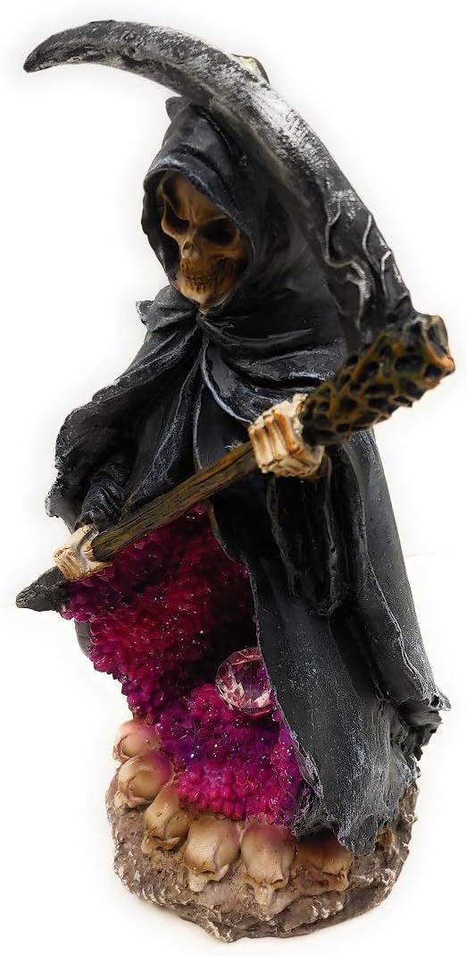 Fantasy Gifts 2932 Grim Reaper Incense Backflow Burner LED Multicolor