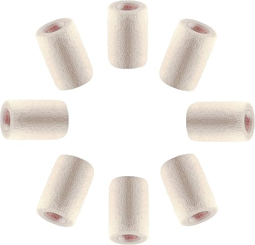 Miniatura 114 de Cinta adhesiva de 3 pulgadas para veterinarios (varios colores) (paquete de 24) rollo de agarre de vendaje flexible de adherencia autoadhesiva