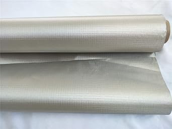 Amradield Faraday Fabric 39x 43 Faraday Cloth Ripstop Plaid Nickel Copper Polyester Material Influence RF Signals WiFi Cell Bluetooth RFID Guards You Against Harmful Frequencies and Data Theft