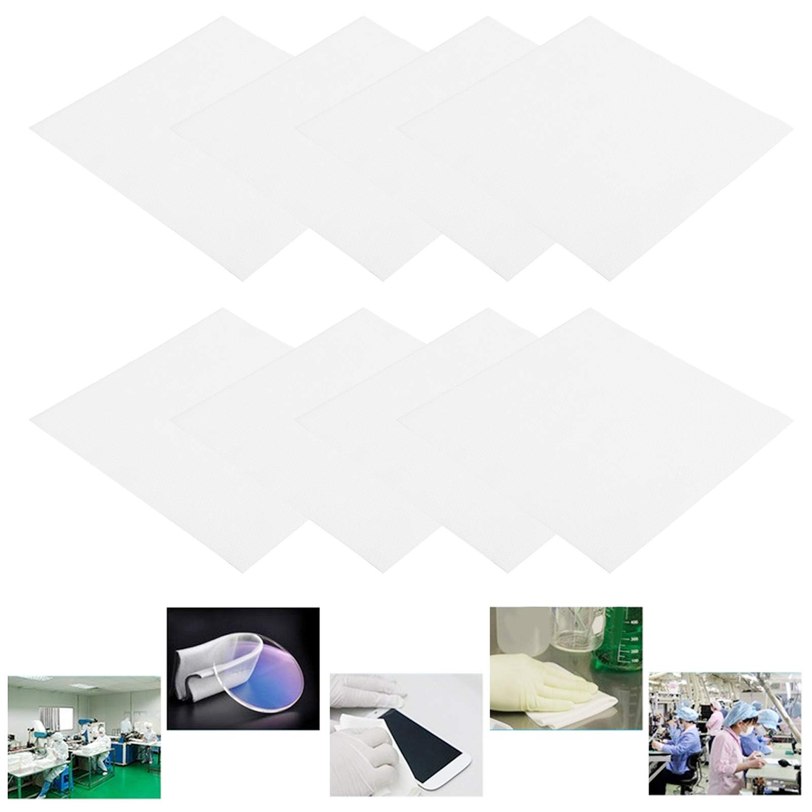 Panno per Cleanroom in Poliestere, Tessuto Non Tessuto