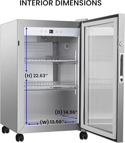 Miniatura 2 de Equator 2.3cf Refrigerador al aire libreinterior IPX4 SS incorporadoFS 85 latas silenciosas 42dB