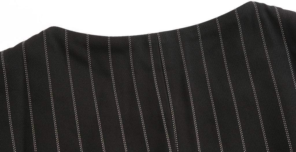 V VOCNI Women's Fully Lined 4 Button V-Neck Economy Dressy Suit Vest Waistcoat - Image 5