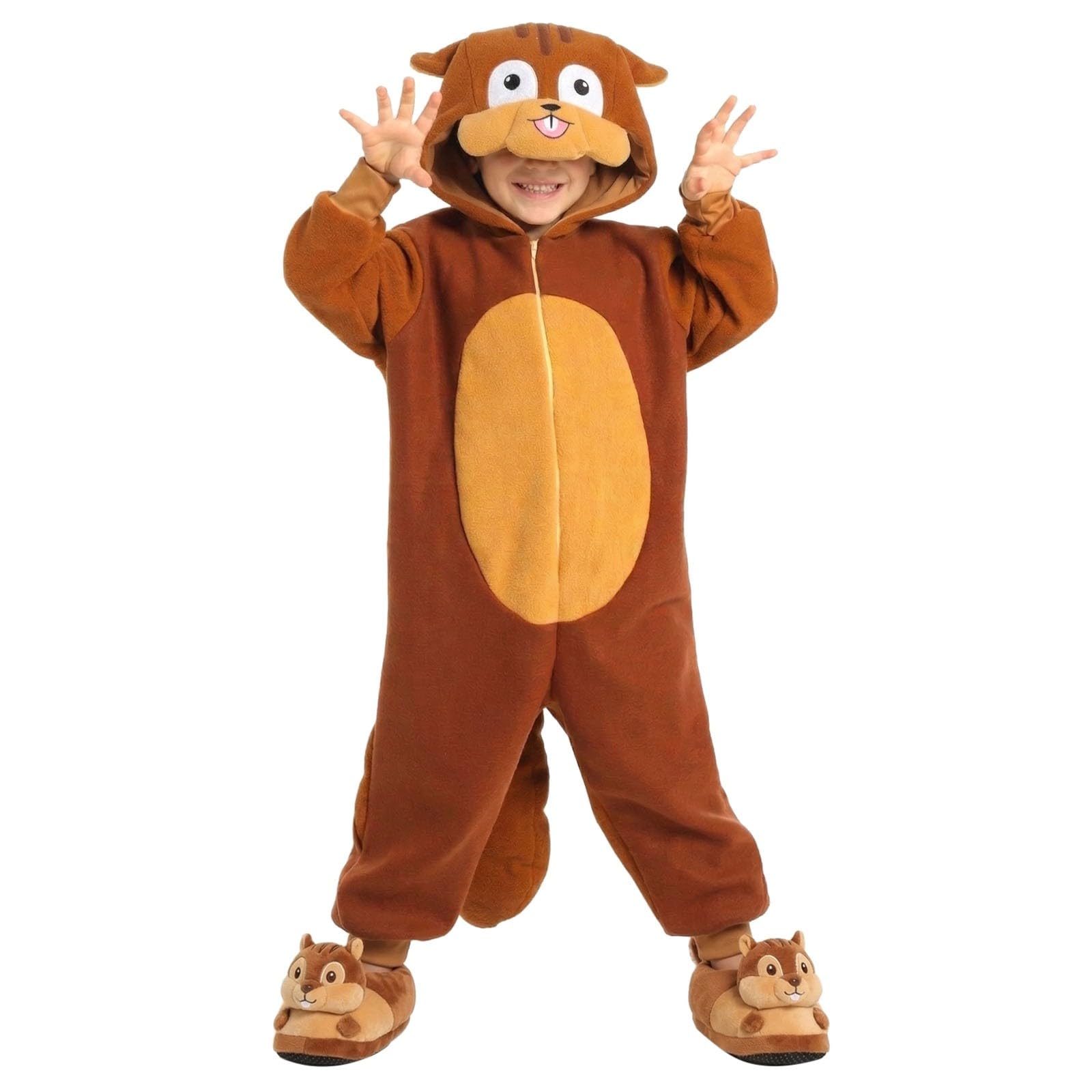 Générique Costume Scoiattolo Bambino 2026 per Spettacoli – Vestito da Gioco Adorabile Materna Ragazza Ragazzo