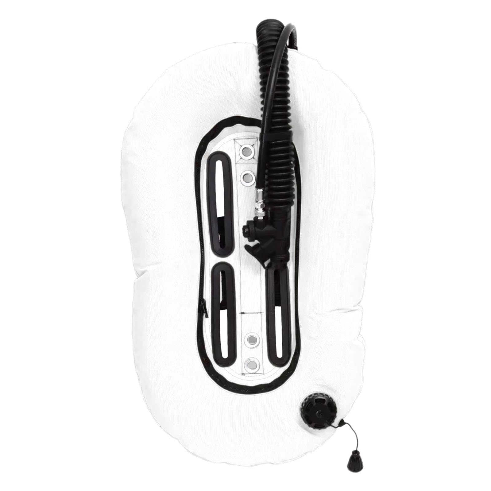 rockible Diving Snorkeling Donut Wing Single Tank Diver Gear Inflator Device with Soft Harness Accessory Scuba BCD Set for Freediving