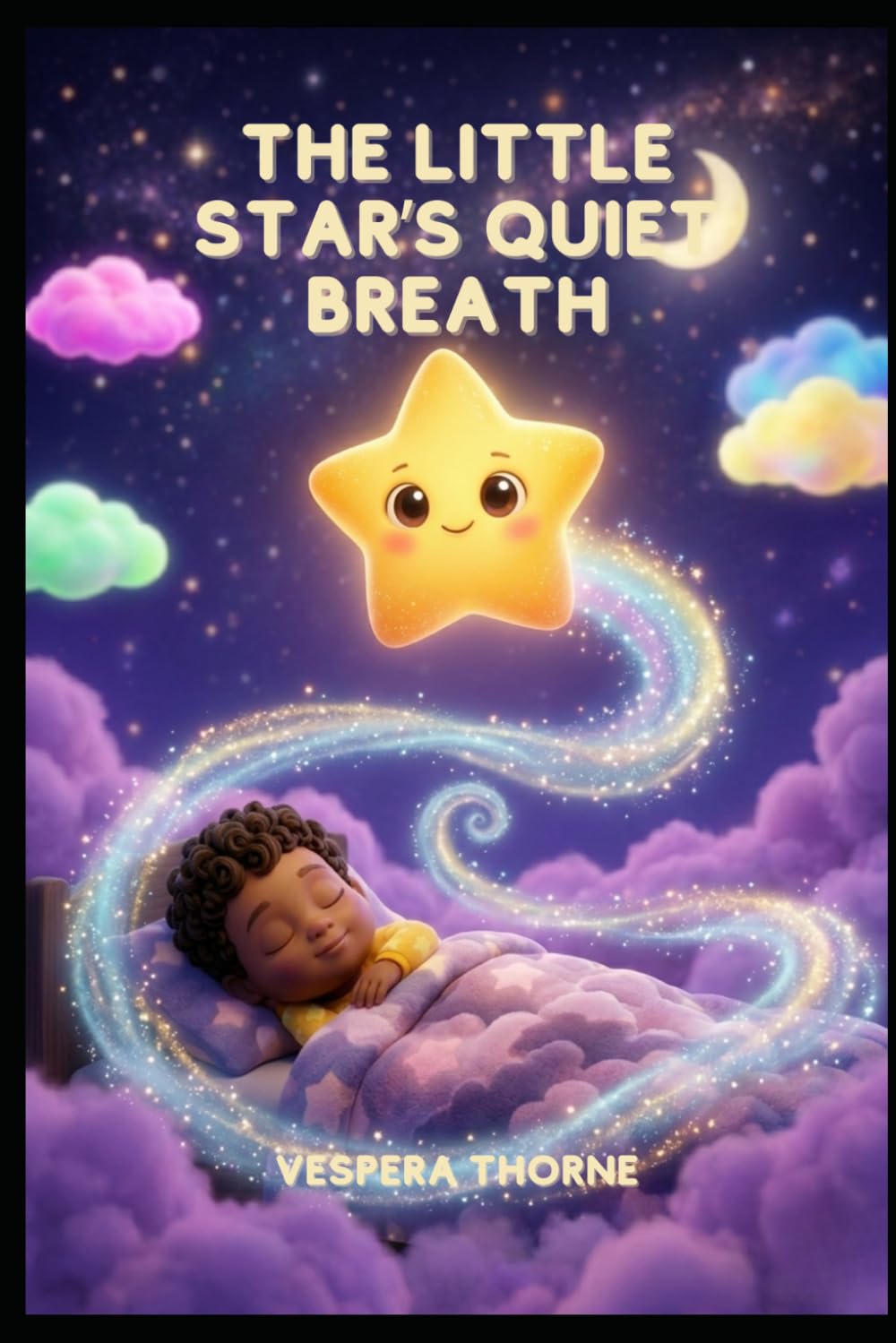The Little Star's Quiet Breath: A Bedtime Mindfulness Story with Breathing Exercises for Kids Ages 3-7 (The Glow-Within Chronicles)