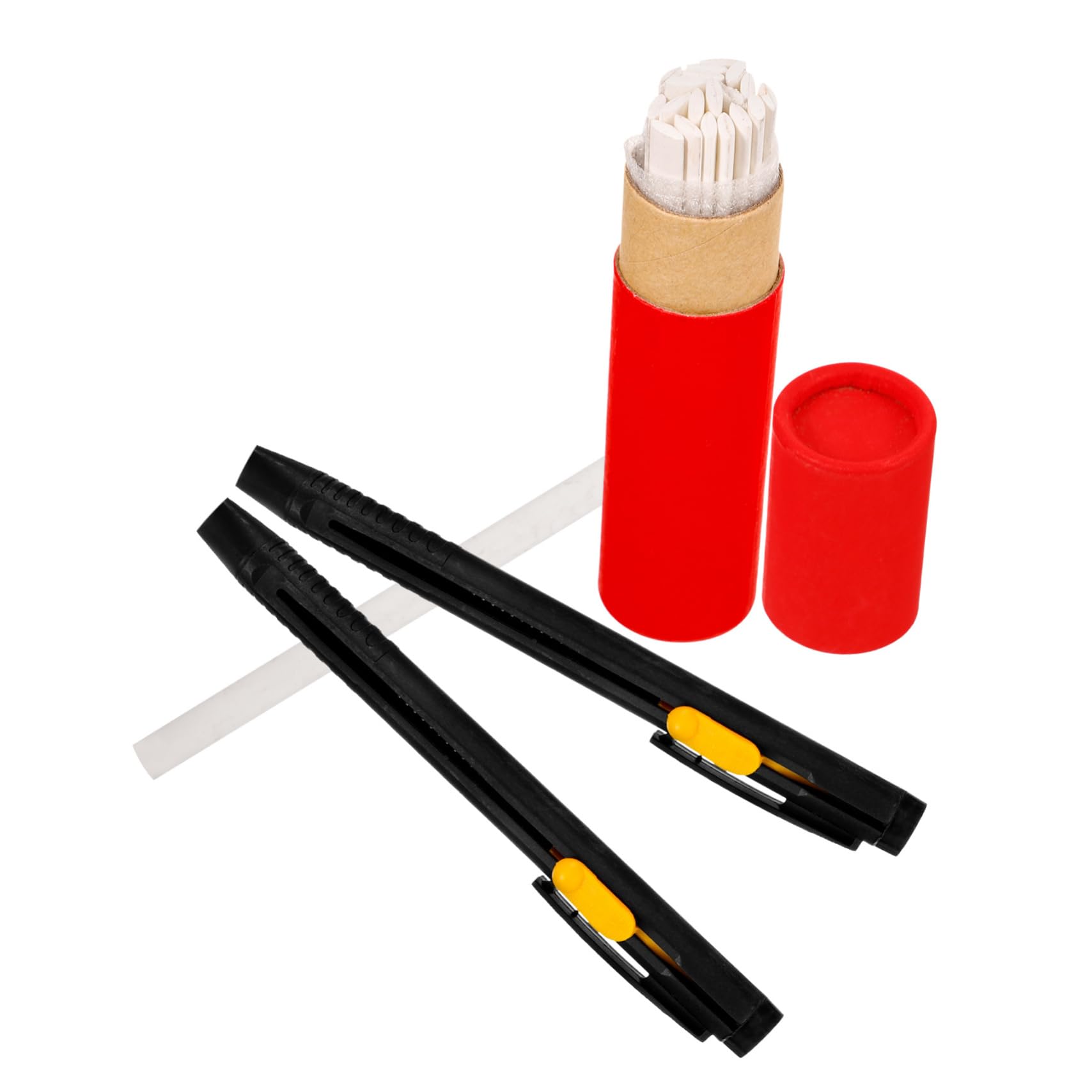 NUOBESTY 10 Sätze Unsichtbarer Zeichenstift Planke Whiteboard-marker Bleistift Textmarker Permanente Stoffmarker Für Kleidung Weißer Lackstift Tinte Farbstifte Pastell Kreidestift Plastik