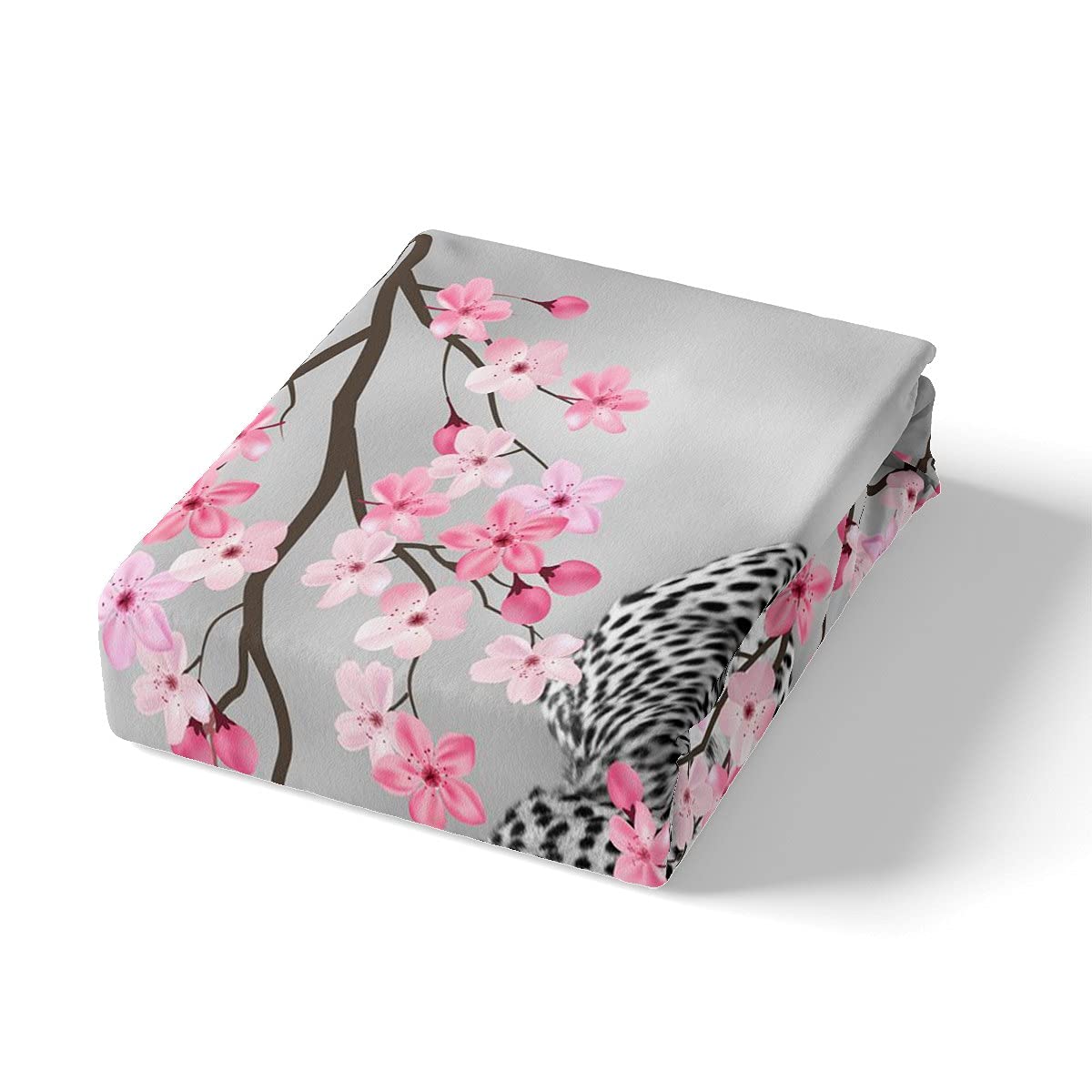 Juego de funda de edredón con estampado de cactus para niños y niñas, juego de ropa de cama bohemia suculenta para bebé niña linda funda de edredón botánico rosa exótica con tema natural y lino tamañ