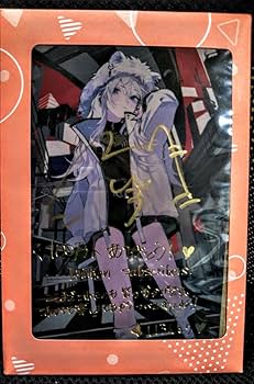 Amazon.co.jp: ホロライブ 100万人記念 獅白ぼたん 直筆サイン