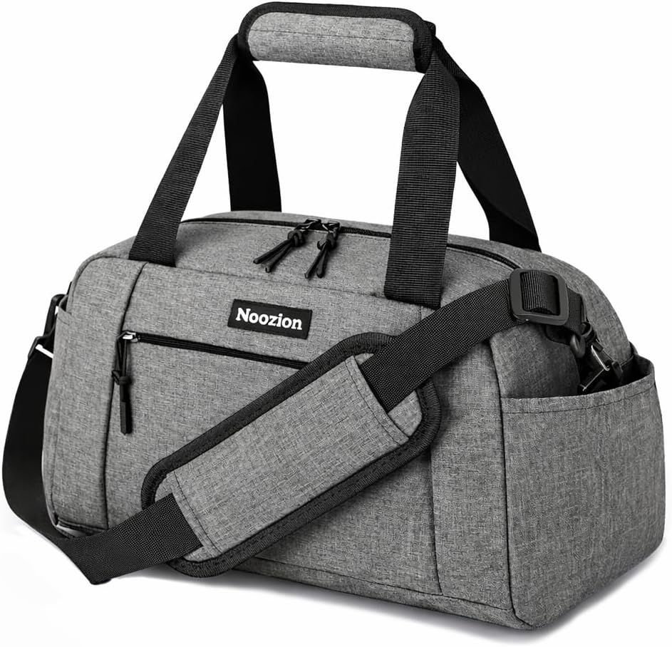 Noozion 14 inch Small Gym Bag for Women & Men, Lightweight Carry On Mini Duffle Bag with Multiple Pockets, Sports Bag for Travel and Workout.