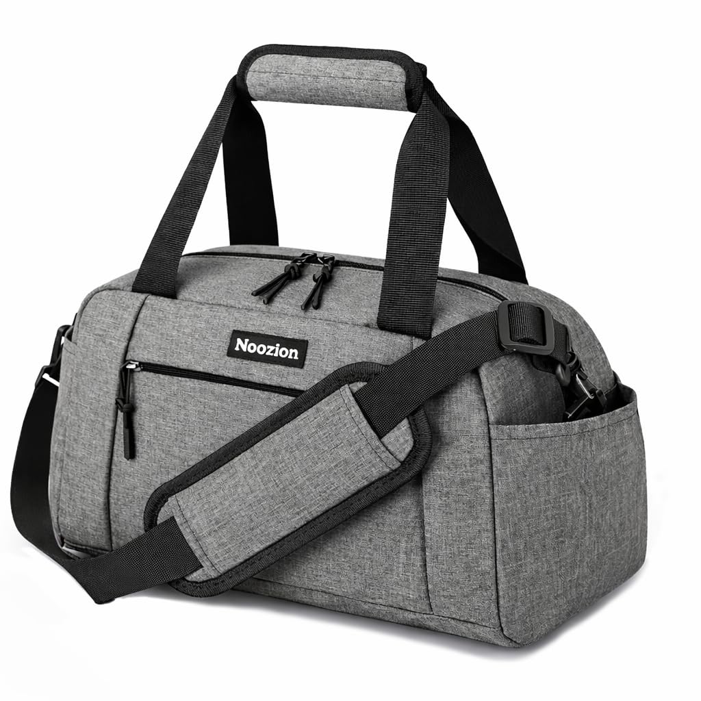 Noozion 14 inch Small Gym Bag for Women Men Lightweight Carry On Mini Duffle Bag with Multiple Pockets