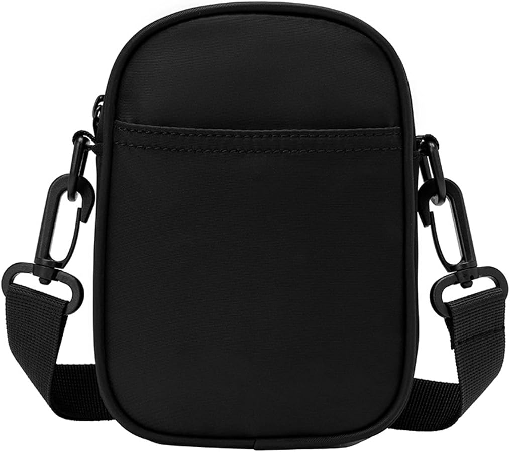 Hombre Bolsa De Cruzado Para Móvil Negro, Bolso Bandolera Para Teléfono