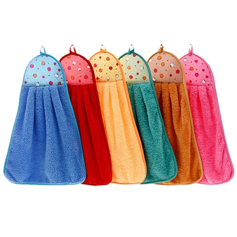 M-TEXITO Hand Towels | Wash Basin Hanging Hand Towel for Kitchen, Home | Cotton Sink Towel with Hanging Loop | Bathroom Towel Napkin with Loop | Soft & Super Absorbent (Multicolour) (Set of 6) (B0D8BKR2BL) Amazon Price History, Amazon Price Tracker