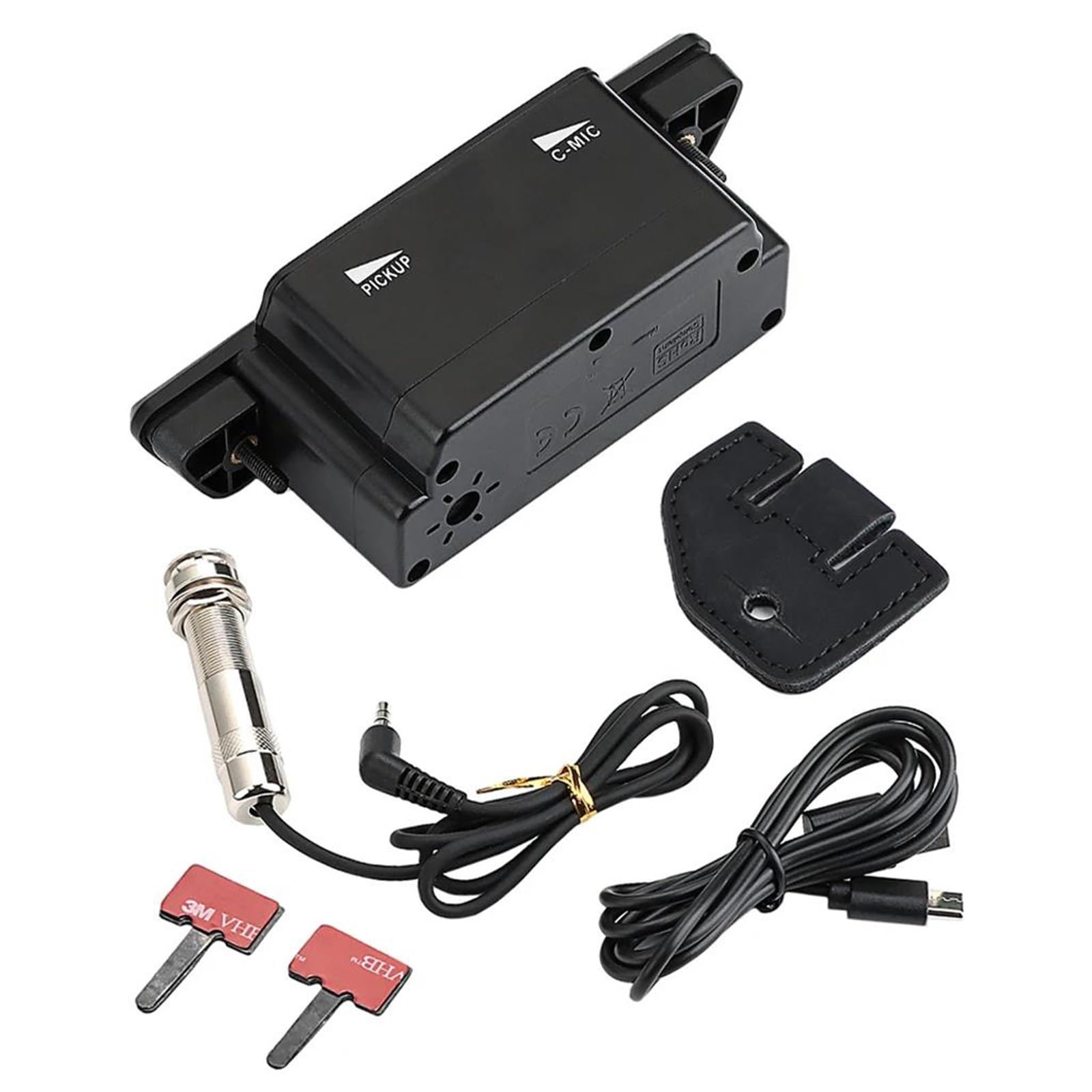 Pickup acustico attivo per foro sonoro con microfono Accessori per chitarra a basso rumore Due specifiche disponibili Pickup Chitarra Acustica(AC-3G)