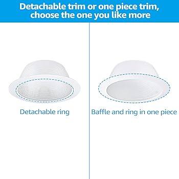 CLORE + Relux All-in-one【White】 LUXRITE 1 in. Canless Remodel Integrated LED Trimless