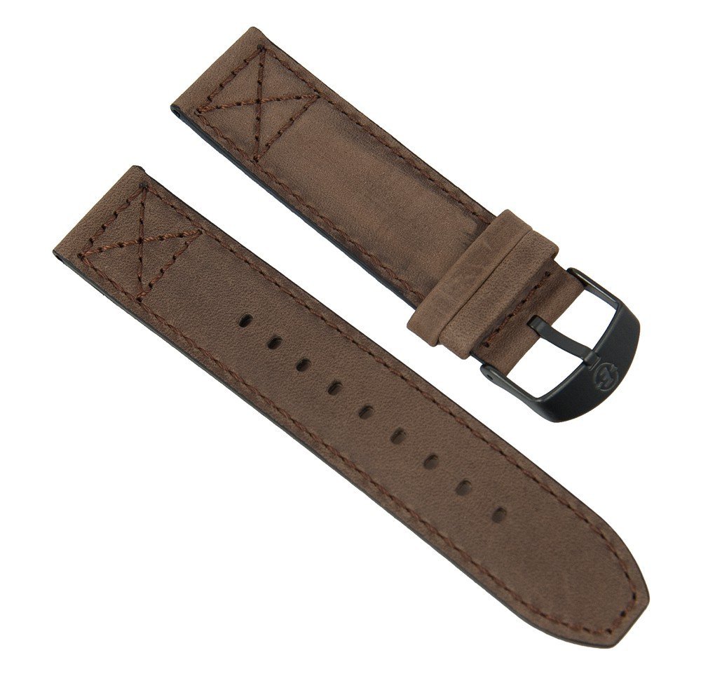 Timex Expedition Ersatzband Uhrenarmband Lederband Braun 22mm