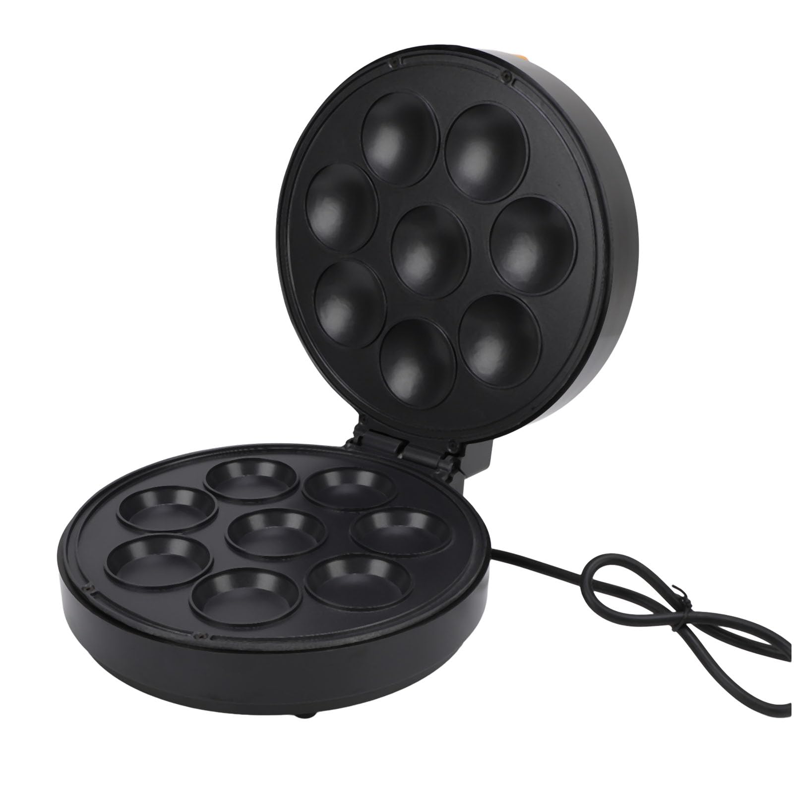 8-Loch-Cake-Pop-Maker mit Doppelseitigem Heizsystem, Legierungsmaterial, Einfach zu Verwenden für den Privaten und Gewerblichen Gebrauch, für die Herstellung von Brownies