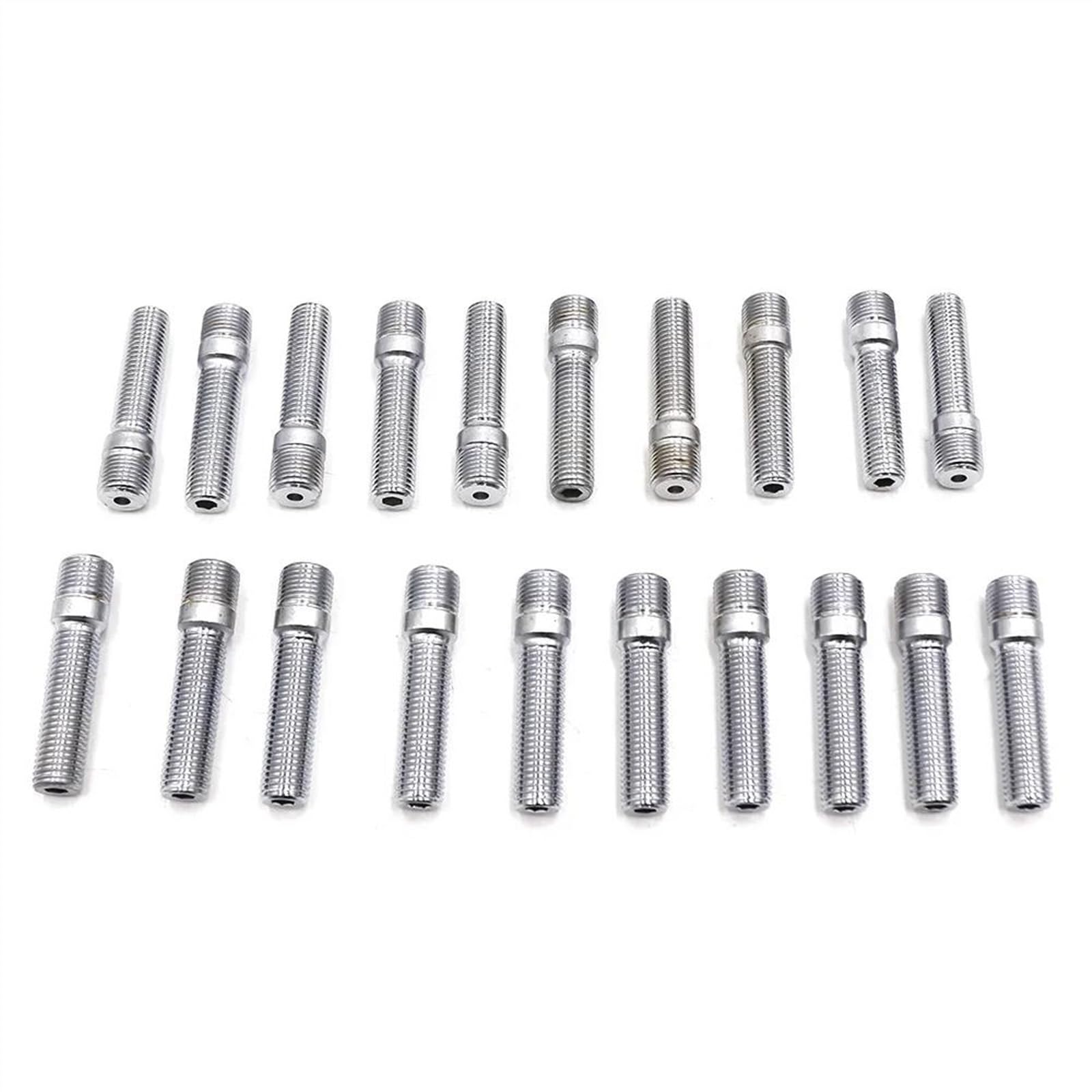 Espárragos de Rueda Kit Adaptador de Tornillos y Conversión de Pernos Altos con Tuercas de 50 mm 7