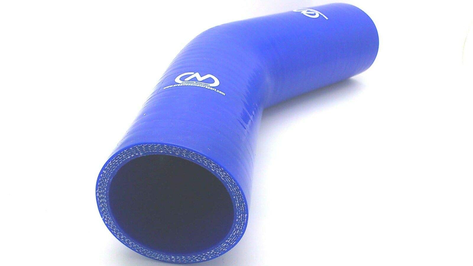 45 Degree Silicone Elbow Hose [Universal] (Blue, 70mm)