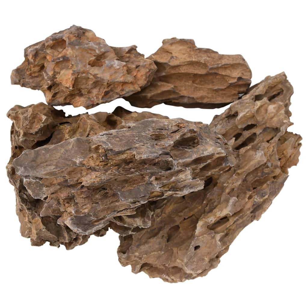Drachensteine 25 kg Mehrfarbig 10-30 cm für Tank, Mikro-Landschaftsbau, Gartenlandschaften